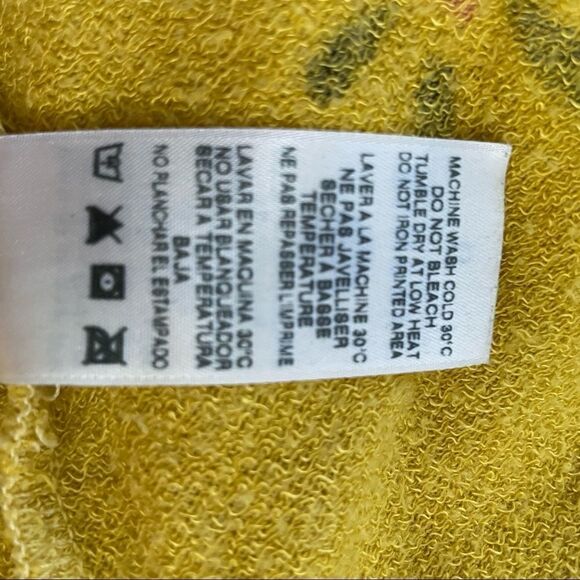 Sundry ~ DARLIN' Long Sleeved ~
Mustard Yellow ~ Terry Cloth ~ size 0/XS - Picture 5 of 10